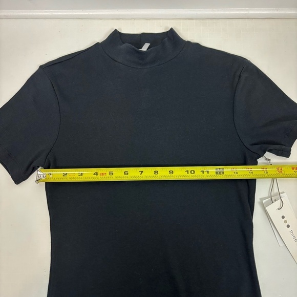 Three Dots Short Sleeve Mock Neck Dress Size XS - Picture 6 of 7